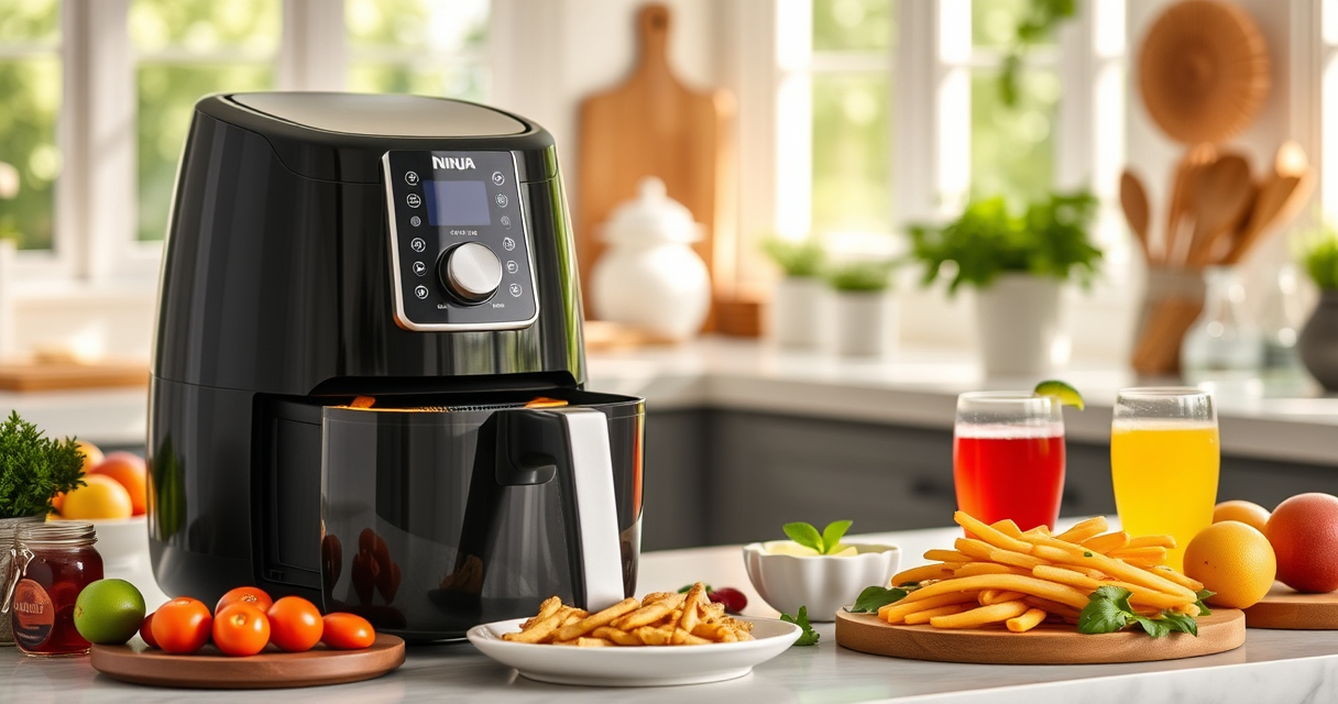 Ninja Air Fryer 4 Qt: Perfect Summer Snack Maker for Your Kitchen