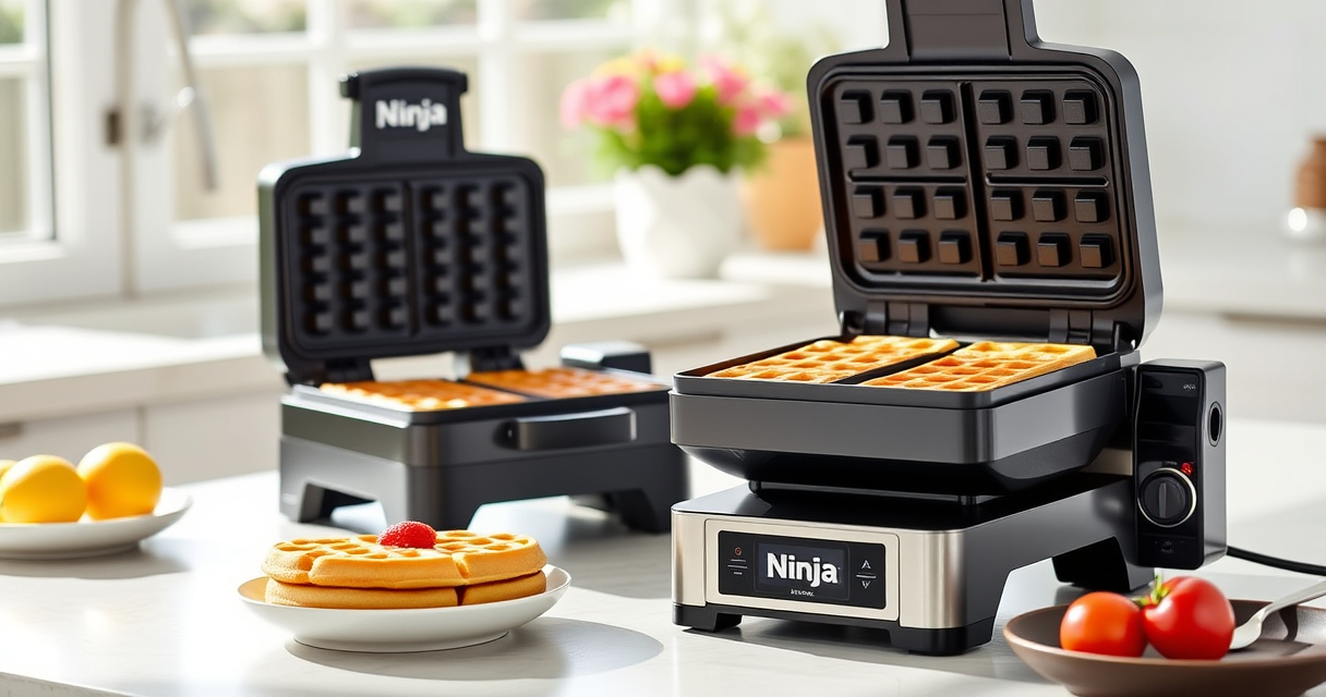 Ninja Belgian Waffle Maker Pro: Perfect Summer Waffles & Comparison