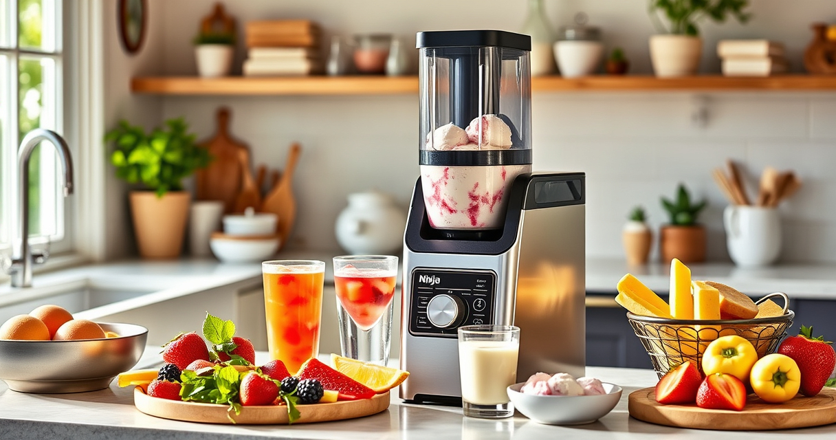 Ninja CREAMi Deluxe: Effortless Summer Ice Cream for Pool Parties