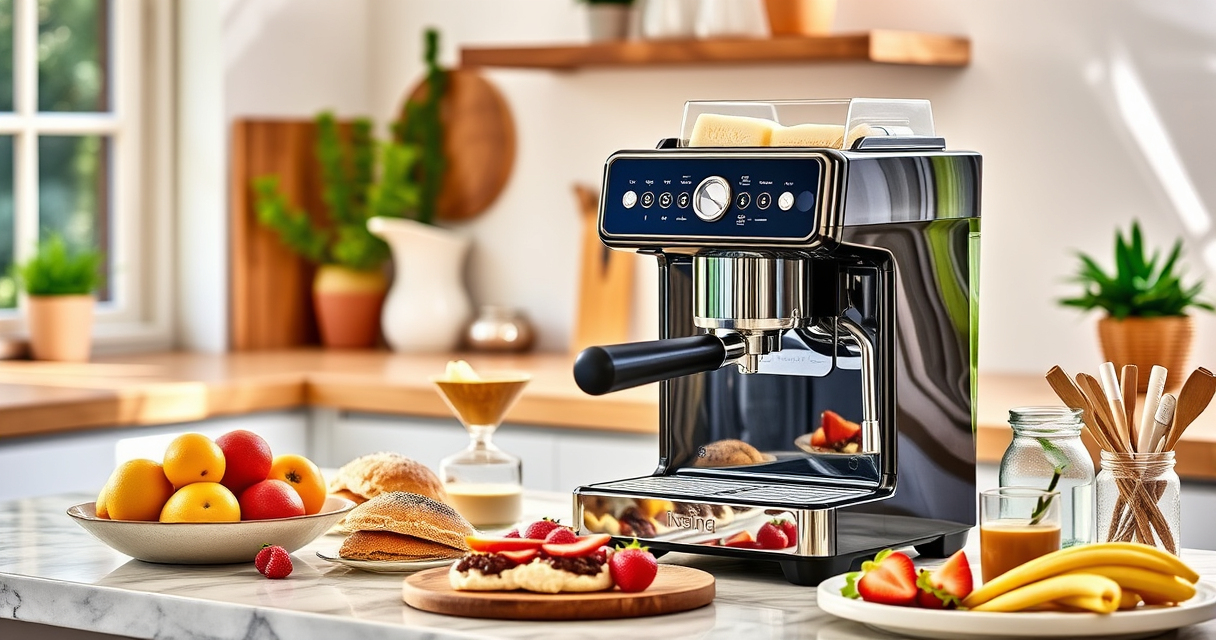Ninja Luxe Café Pro: The Ultimate Summer Espresso Machine by David Beckham