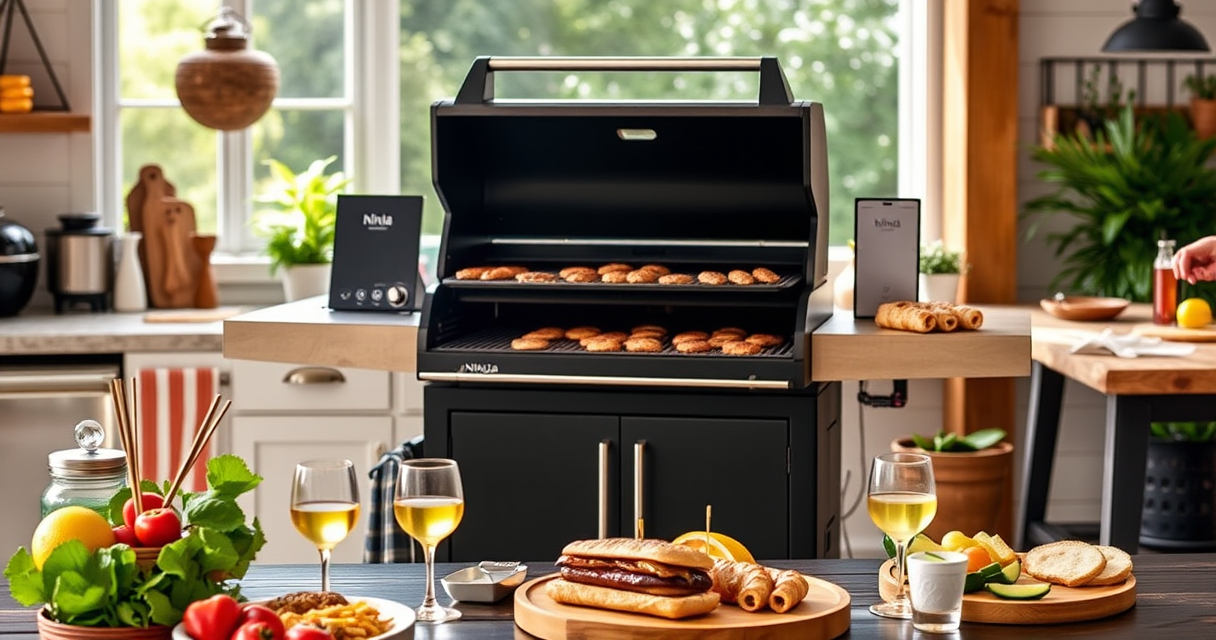 Ninja OG951 Woodfire Pro Connect: The Ultimate Summer Grill