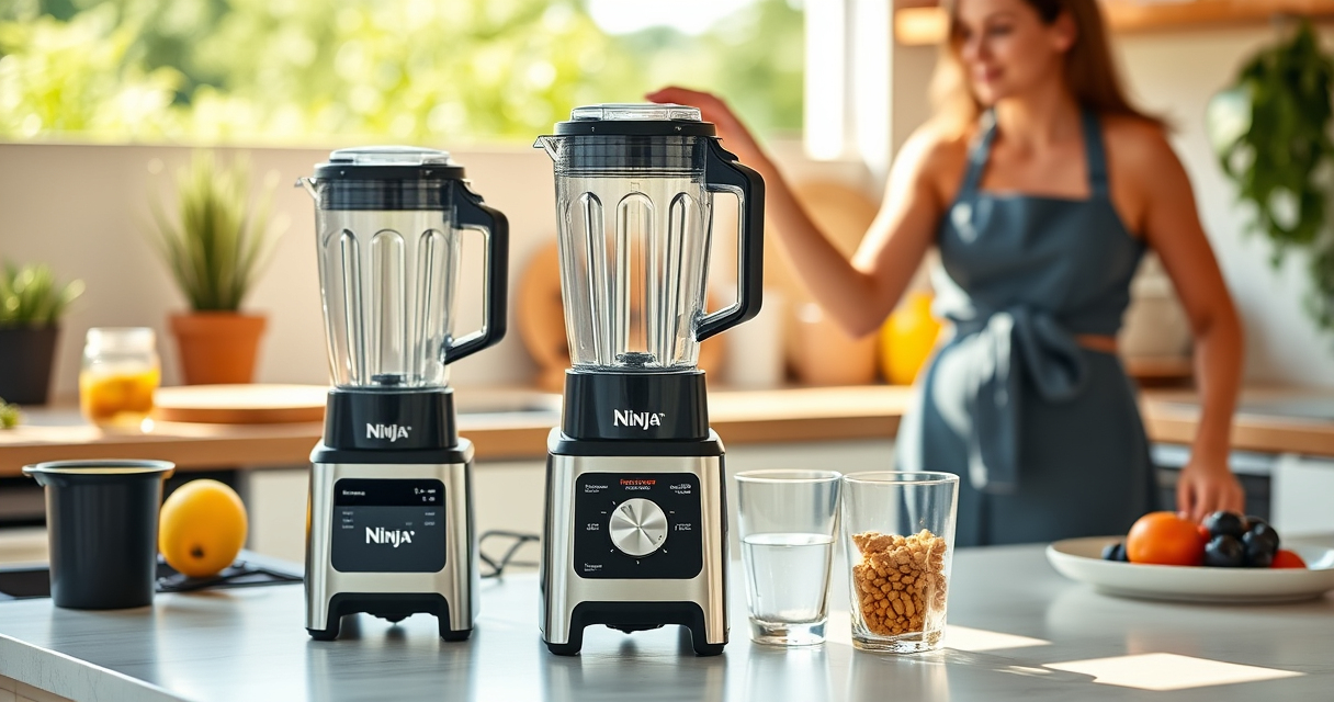 Ninja Professional Blender: Perfect Summer Shake & Ice Cream Maker