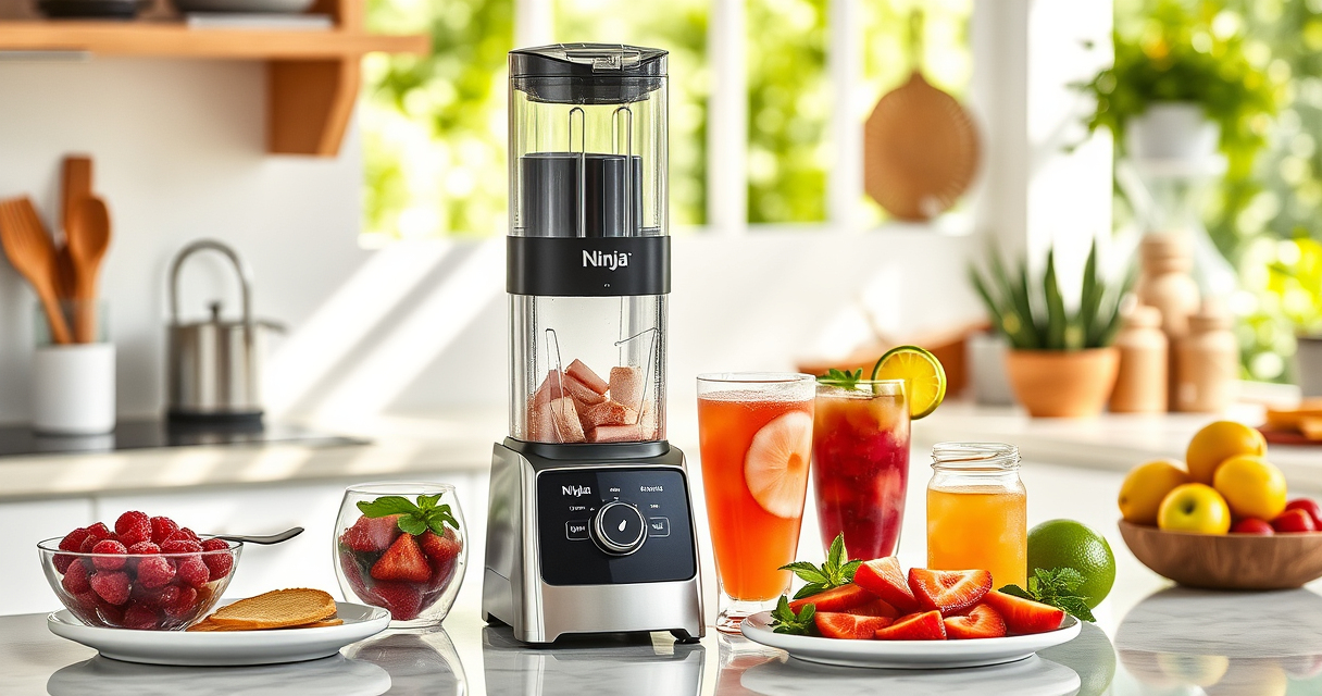 Ninja SLUSHi Drink Maker: Effortless Frozen Party Drinks for Summer Gatherings