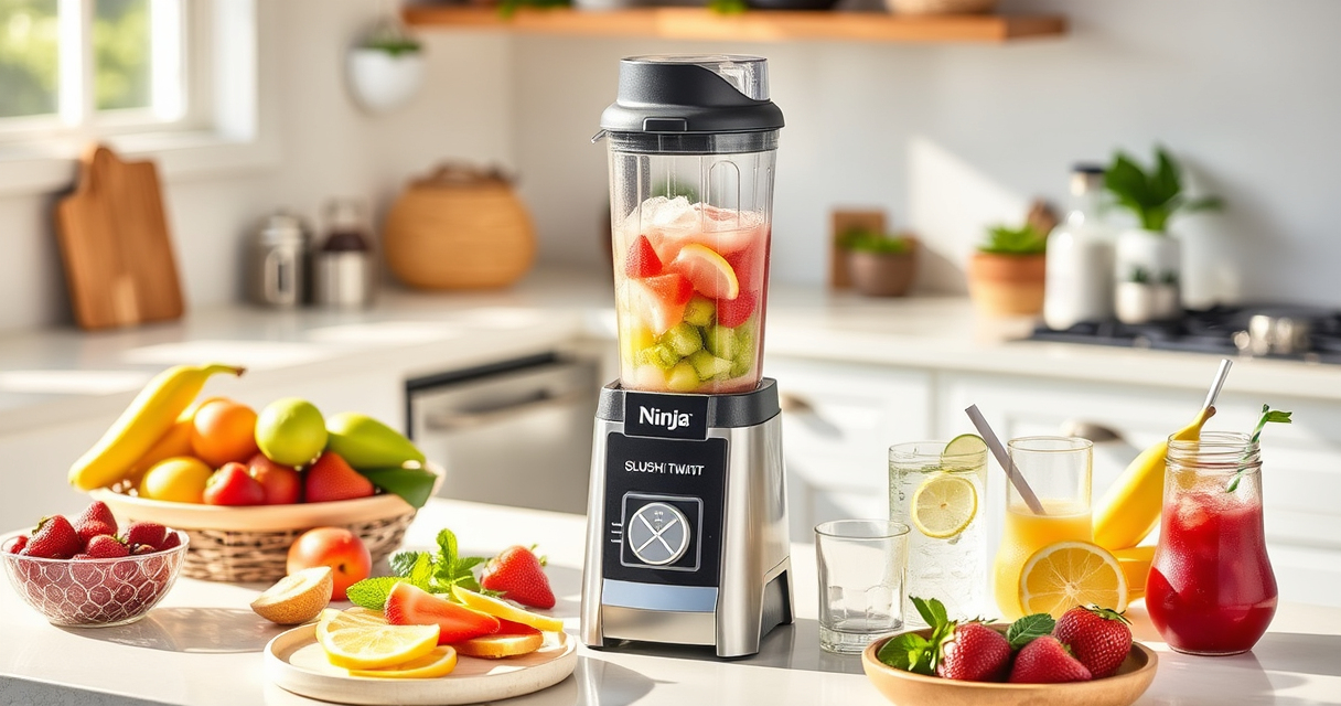 Ninja SLUSHi Twist: Perfect Frozen Drinks for Your Summer Gatherings