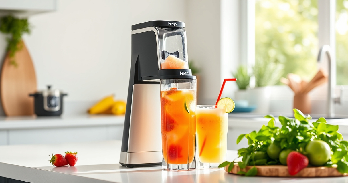 Ninja SLUSHi Twist: The Ultimate Summer Frozen Drink Maker