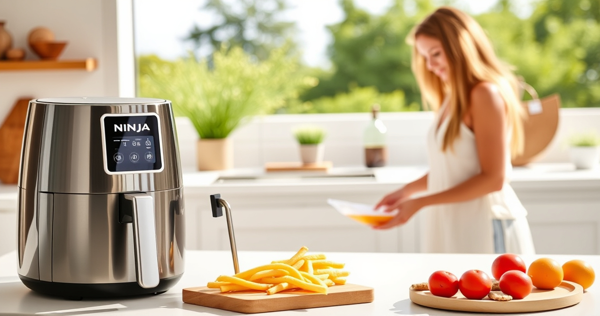 Summer Sizzle: Ninja Air Fryer 4-Quart for Crispy Desserts & More