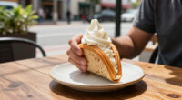 Taco Bell Churro Ice Cream Taco