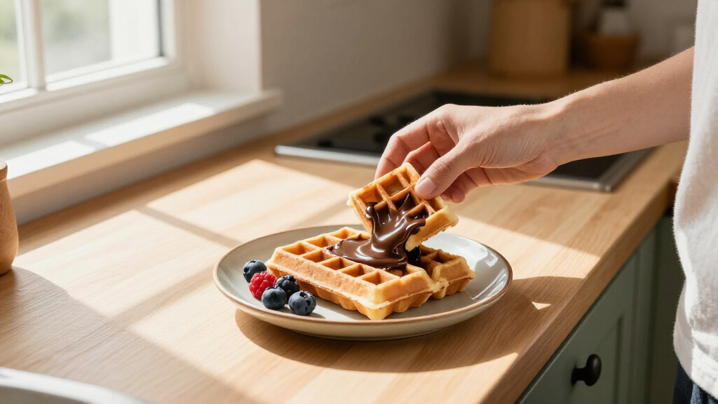 Ferrero Launches Nutella-filled Frozen Waffles