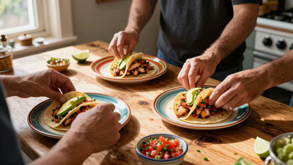 Simple Chicken Tacos