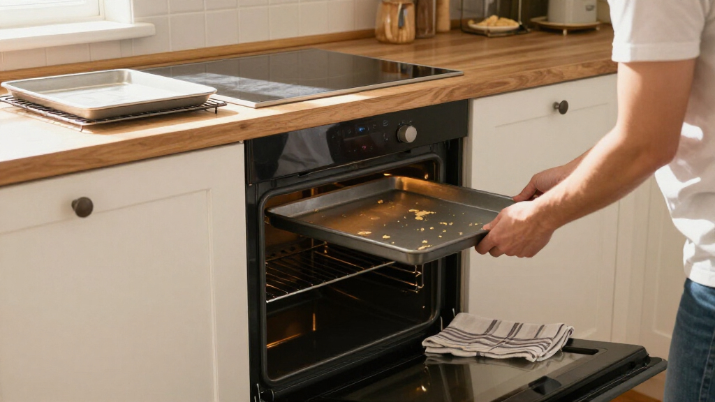 Why You Should Never Store Sheet Pans In Your Oven